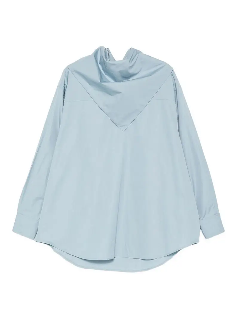 Camicia in cotone Bandana Blu