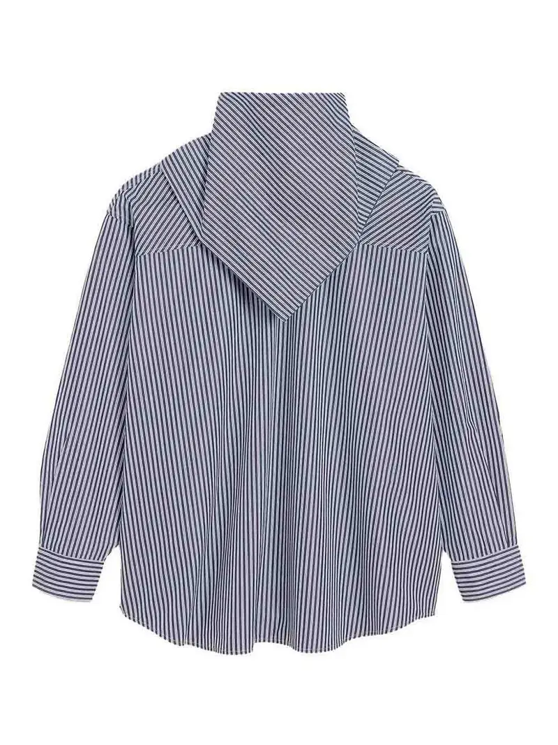 Camicia in cotone Bandana Blu