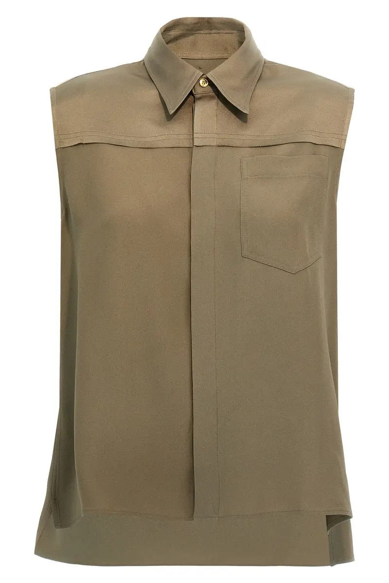 Camicia Viscosa Grigio