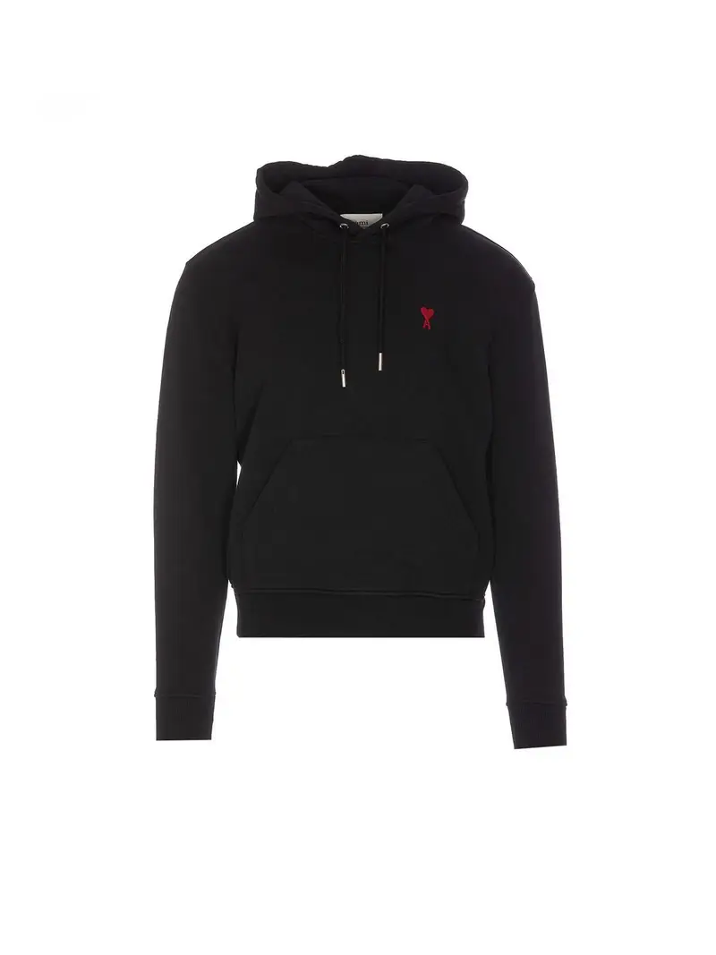 Felpa con cappuccio Ami De Coeur Nero