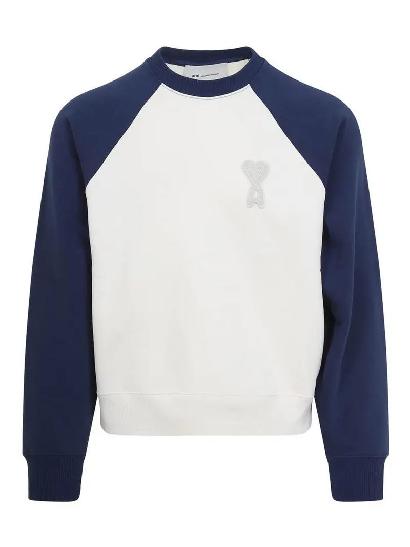 Felpa dalla vestibilitÃ squadrata Bianco