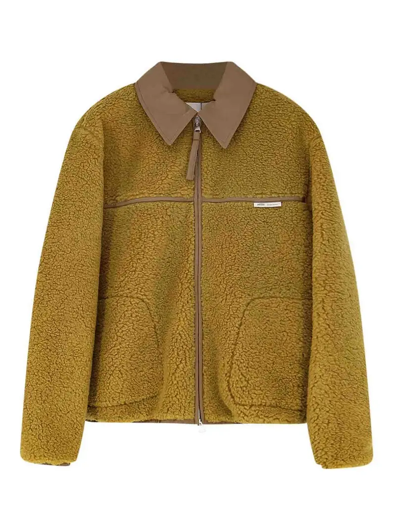 Giubbino In Pelliccia Sintetica Verde