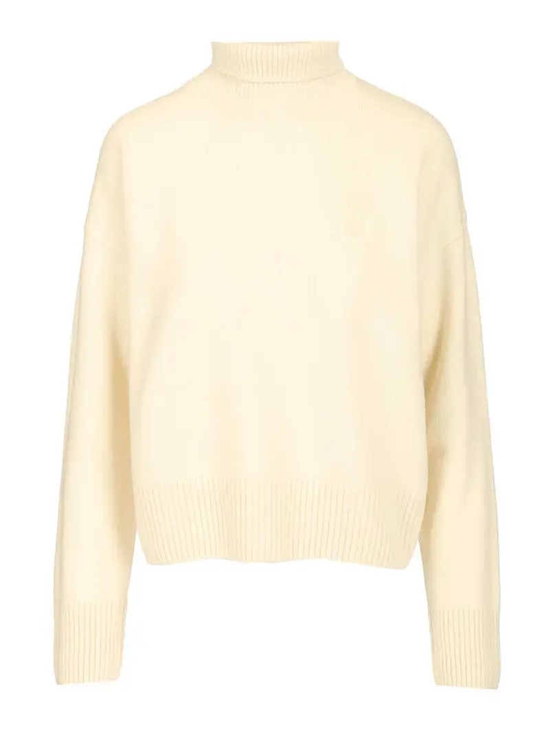 Maglione a dolcevita Bianco