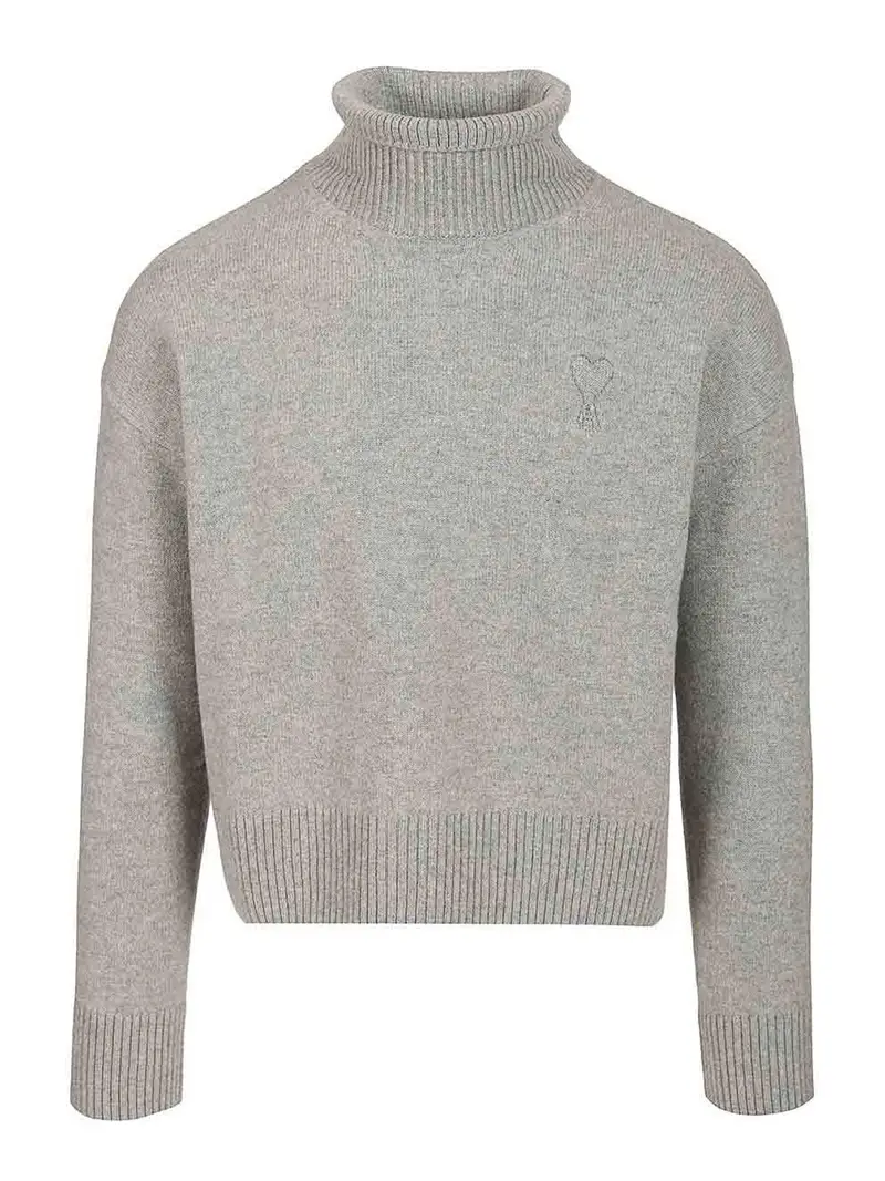 Maglione a dolcevita Grigio