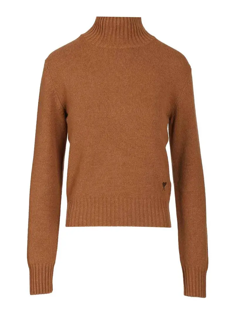 Maglione a dolcevita Marrone