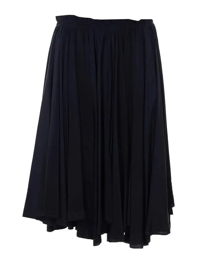 Midi Corolla Skirt Nero