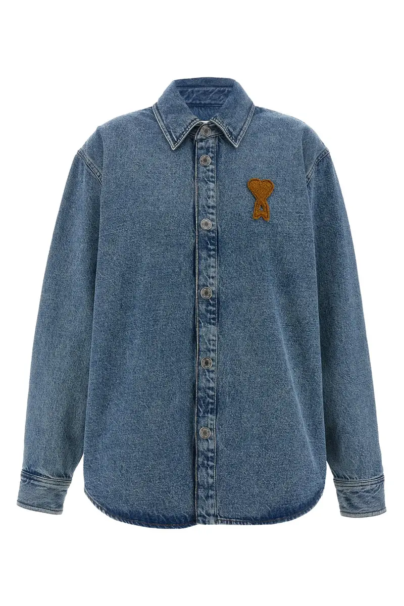 Overshirt Ami De Coeur Blu