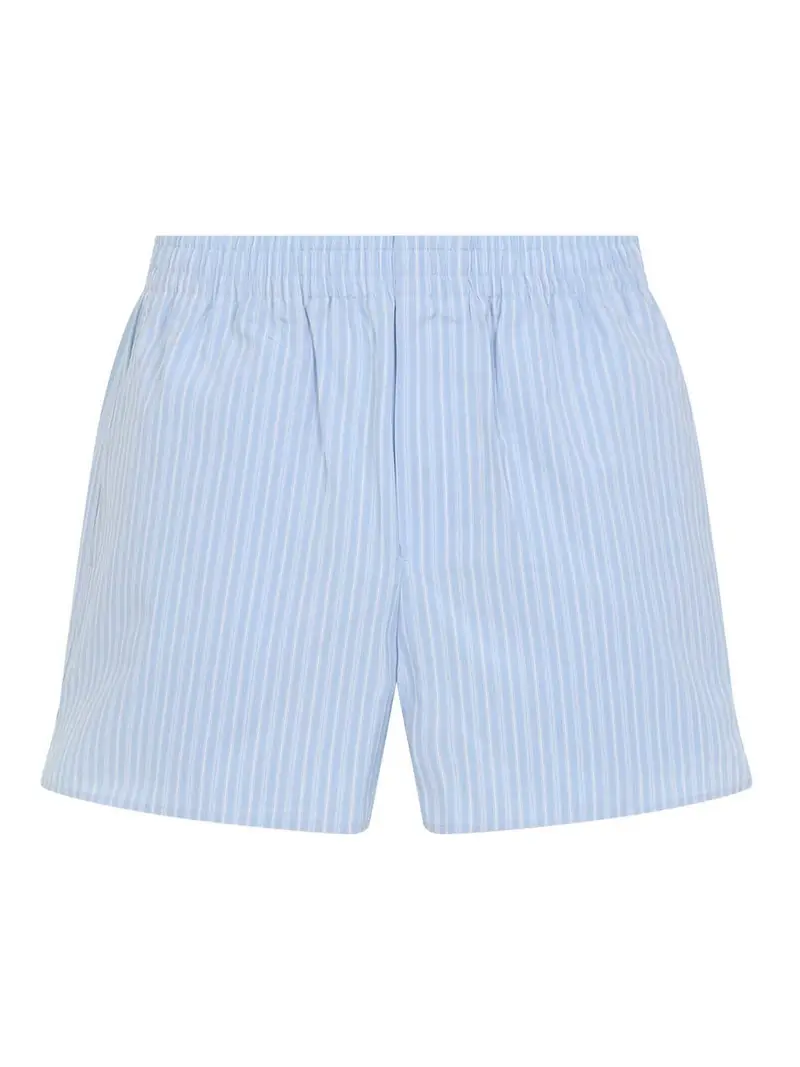 Pantaloncini elasticizzati Bianco