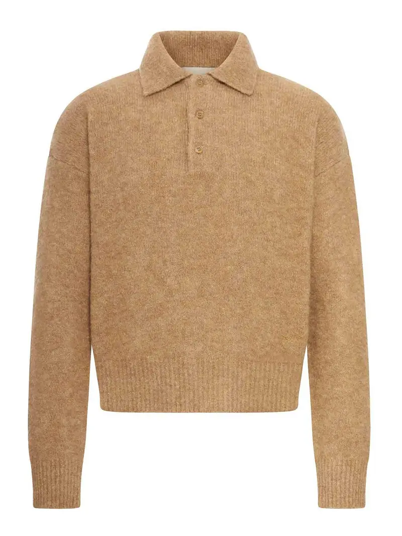 AMI PARIS Polo Marrone 3444249