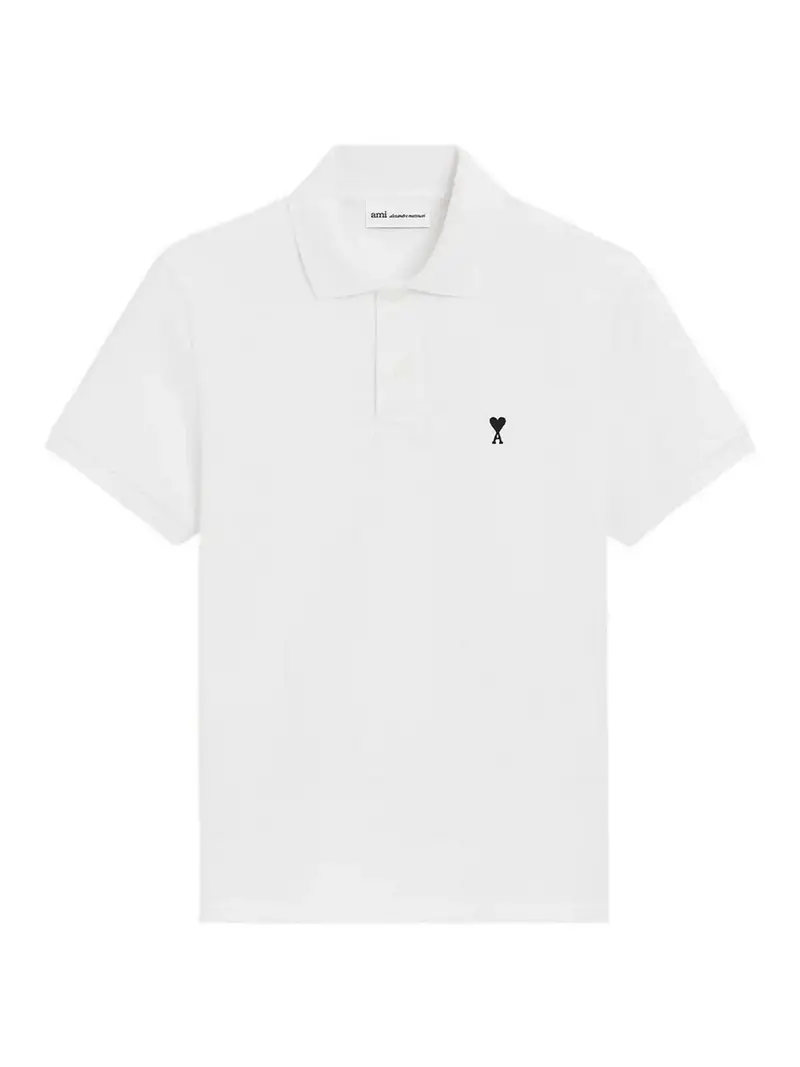 Polo Ami De Coeur Bianco