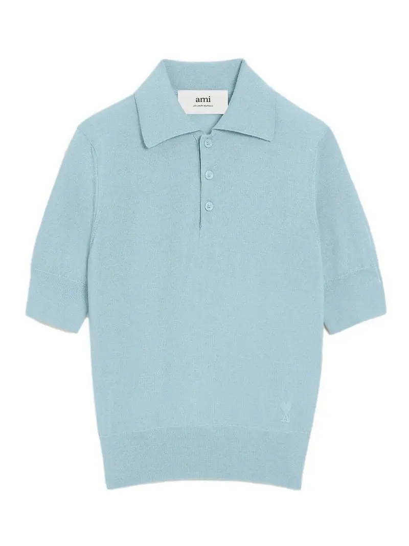 Polo Ami De Coeur Blu