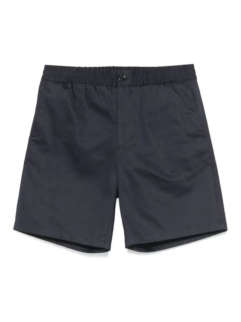 Shorts di cotone Blu