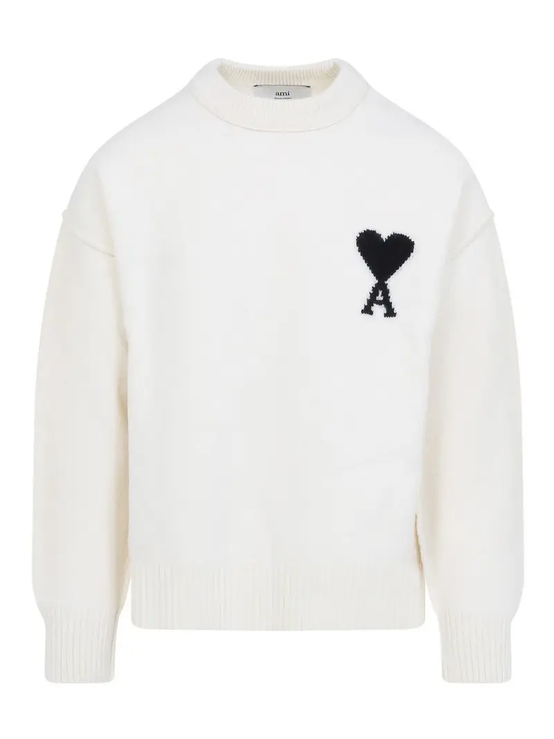 SWEATER CREWNECK ADC Bianco