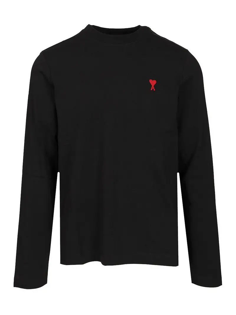 T-shirt a maniche lunghe De Coeur Nero