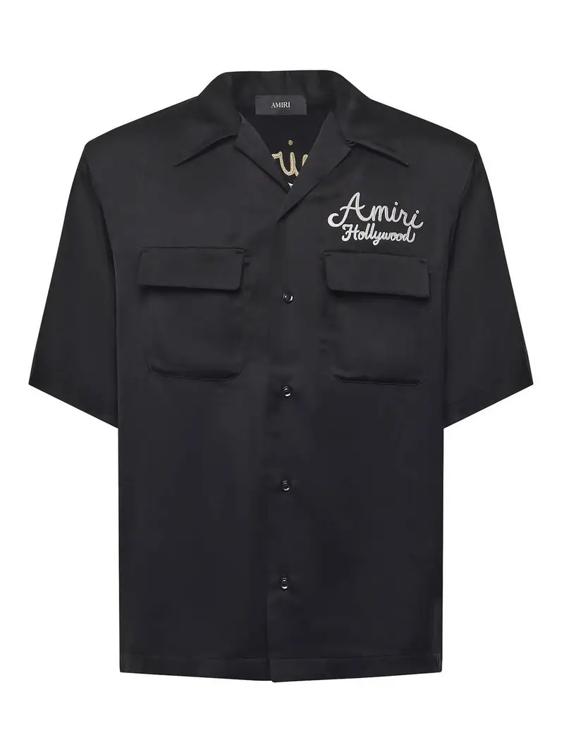 Camicia in cotone Hollywood Nero