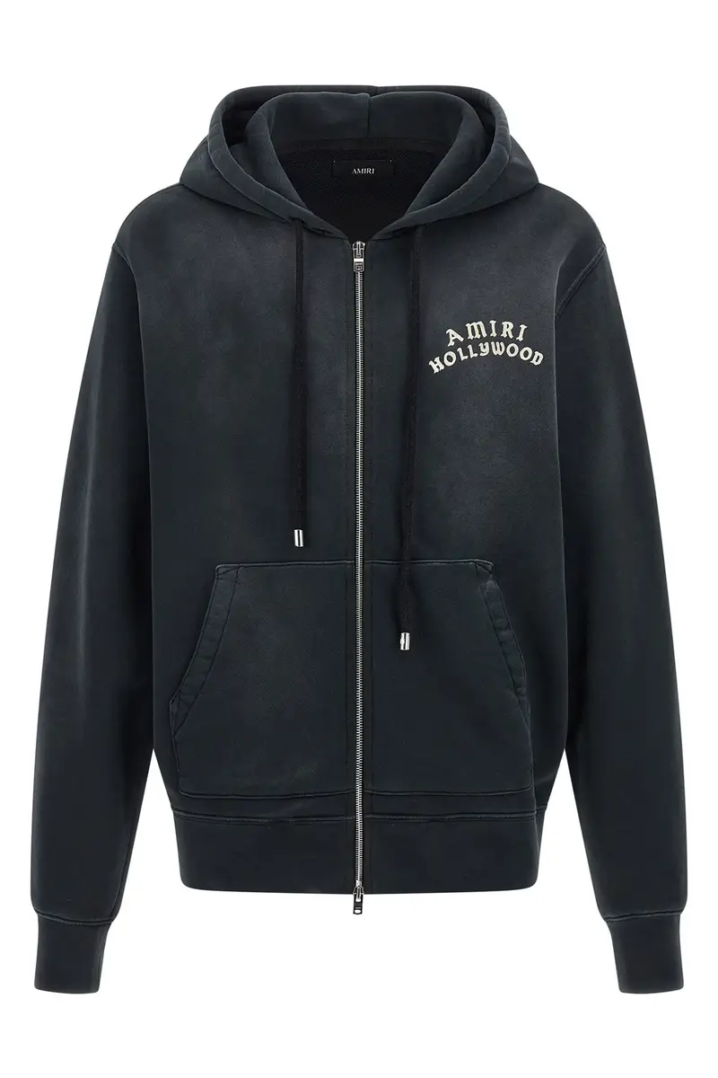 Felpa Con Cappuccio 'Amiri Hollywood' Nero