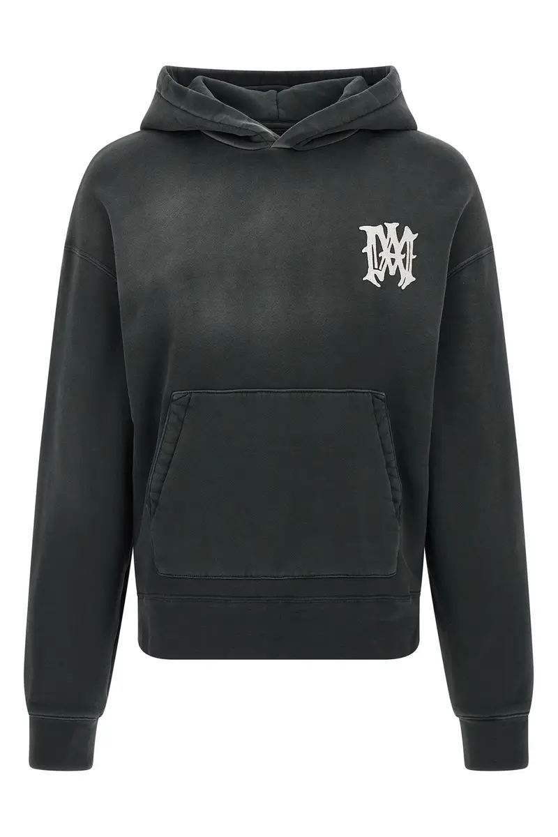 Felpa Con Cappuccio Amiri Hollywood Nero