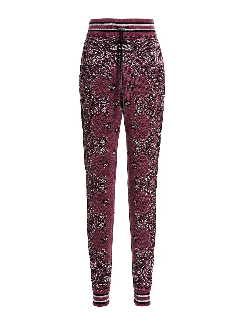 Joggers bandana colorante spaziale Viola