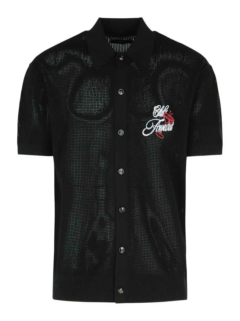 Maglione di miscela viscosa Nero