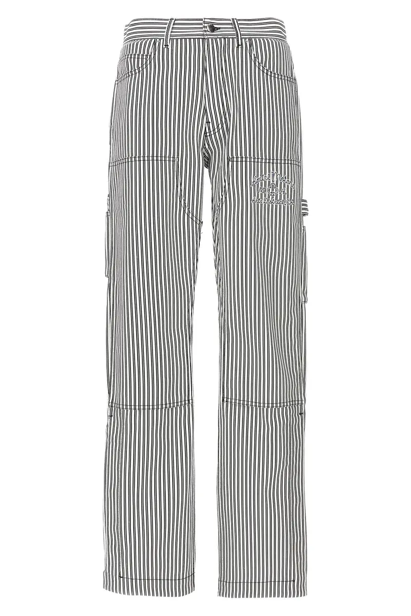 Pantalone Motors Carpenter Bianco
