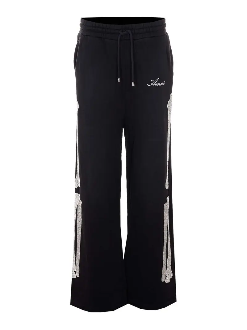 Pantaloni sportivi oversize Bones Nero