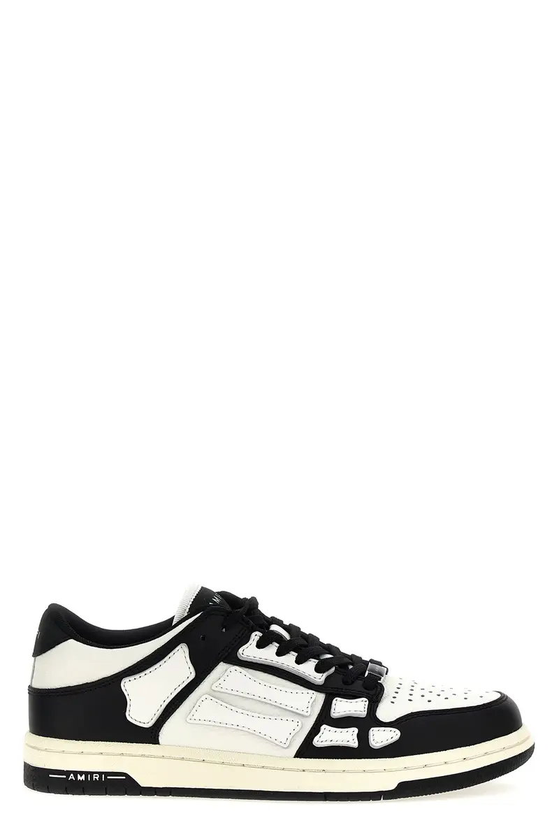 Sneaker Skel Top Low Bianco