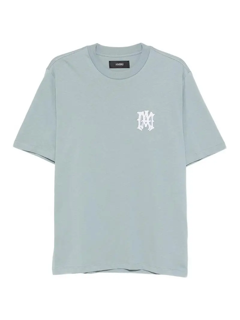 T-Shirt Ma Core Con Logo Blu