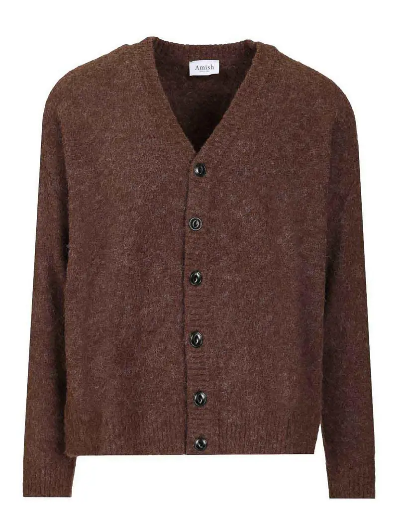 AMISH Cardigan Marrone 4127097
