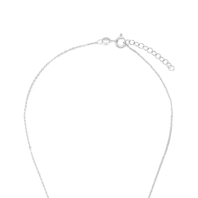 amor Collana con Ciondolo in Argento 925 Collana da bambina in Argento 925, 35+3 cm, Argento, cavallo, Fornita in confezione regalo per gioielli miniatura 3