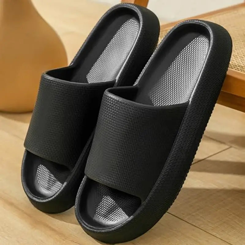 AMZHOTER Pantofole Donna Nero 1900290 miniatura 2