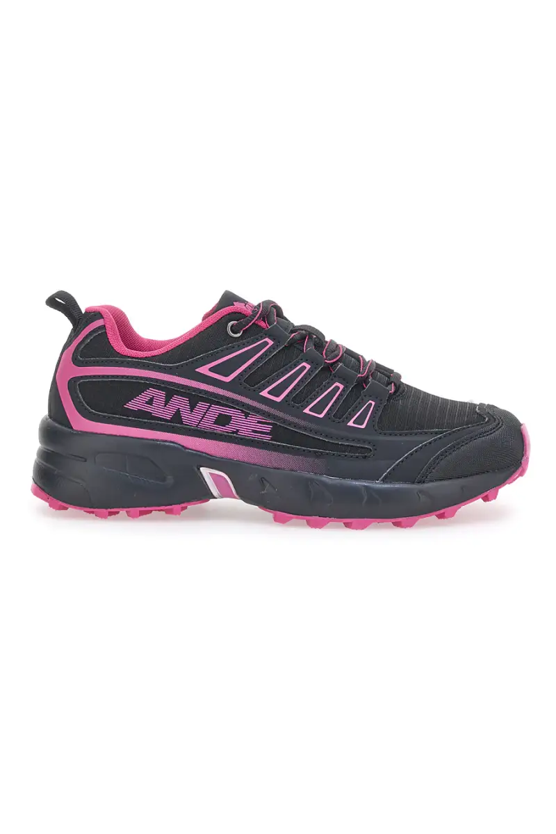 Scarpe da Trekking Ande 51089 Nere e Fuxia [NERO