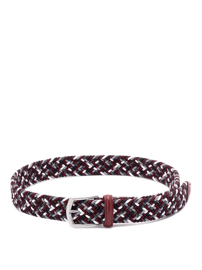 Cintura intrecciata elastica Multicolore