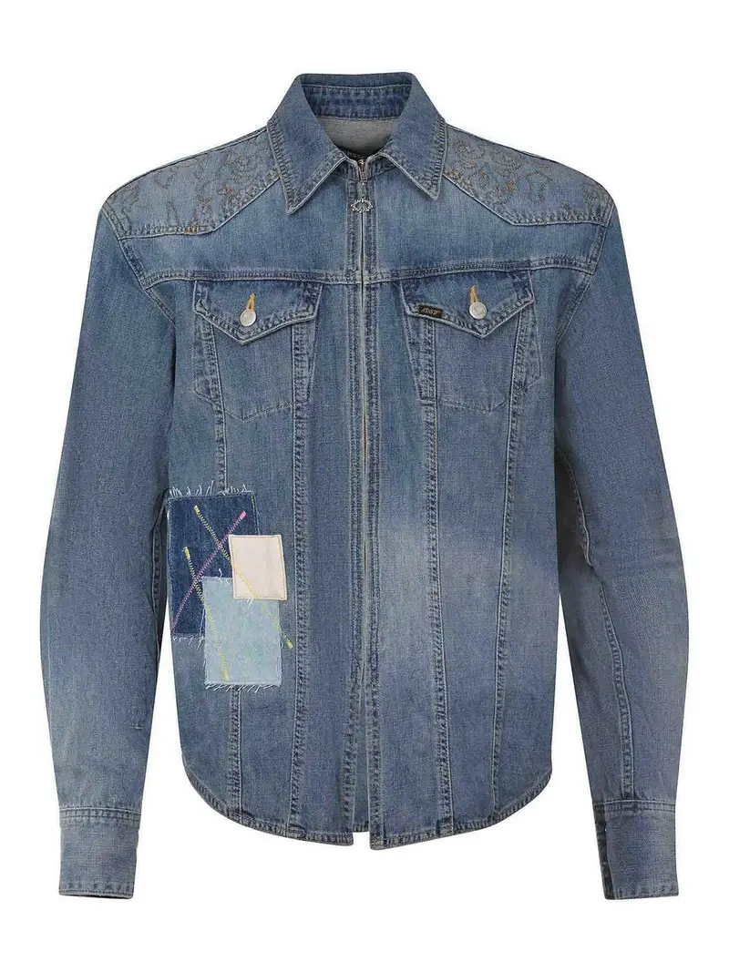 Camicia in denim Lavaggio Medio