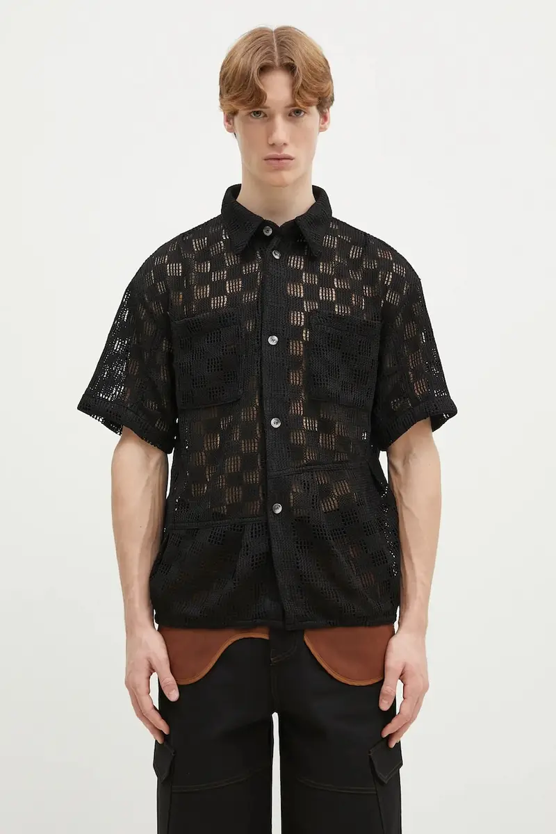 camicia Letto Knitted uomo colore nero atb1234m