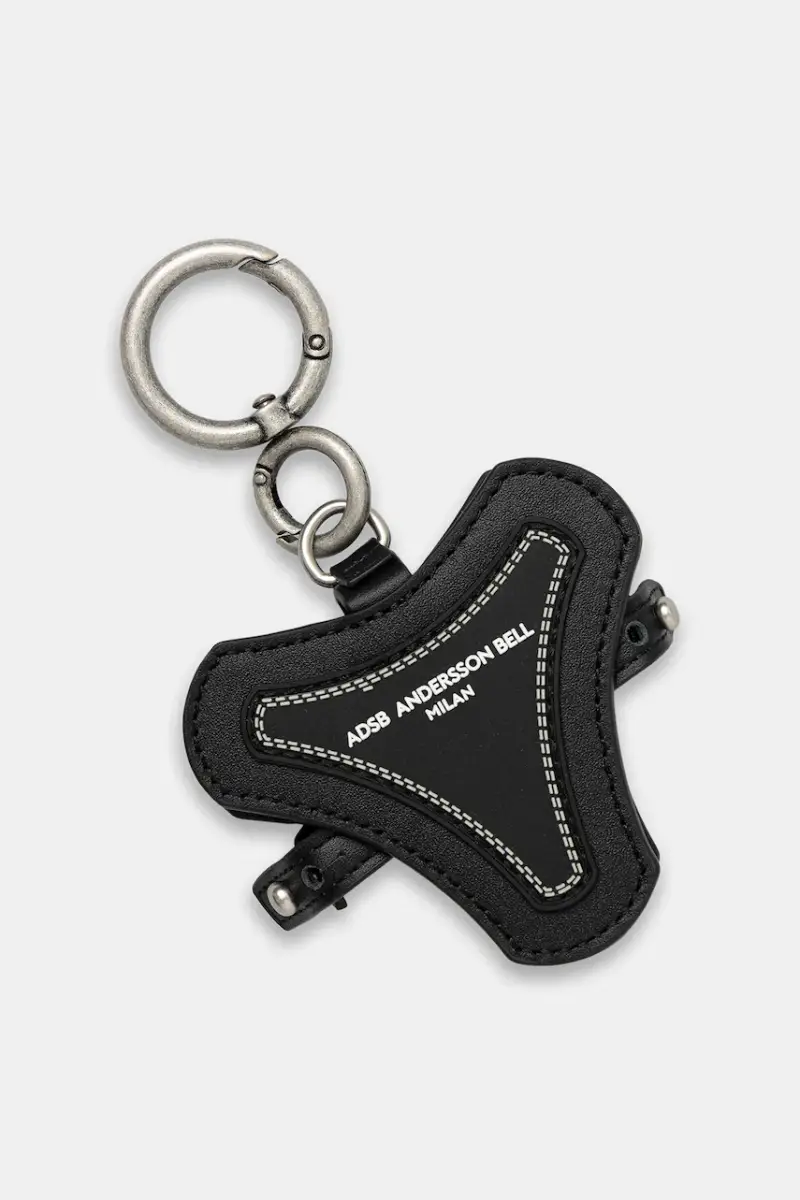 custodia per airpod in pelle Adsb Airpods Case aaa443u Nero