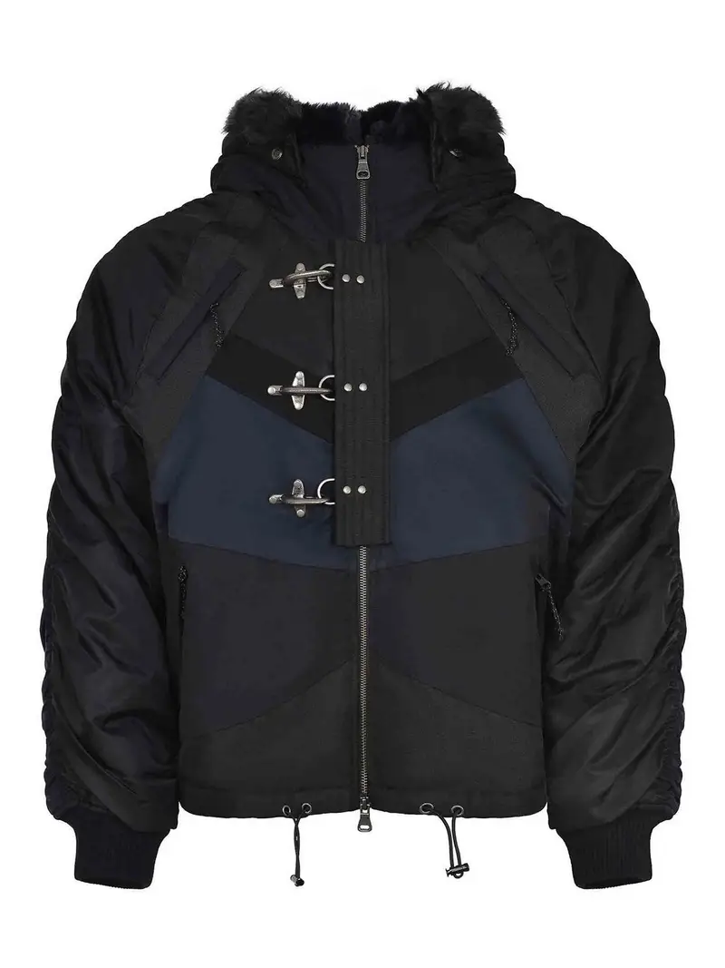 Giacca Realizzata In Nylon Nero