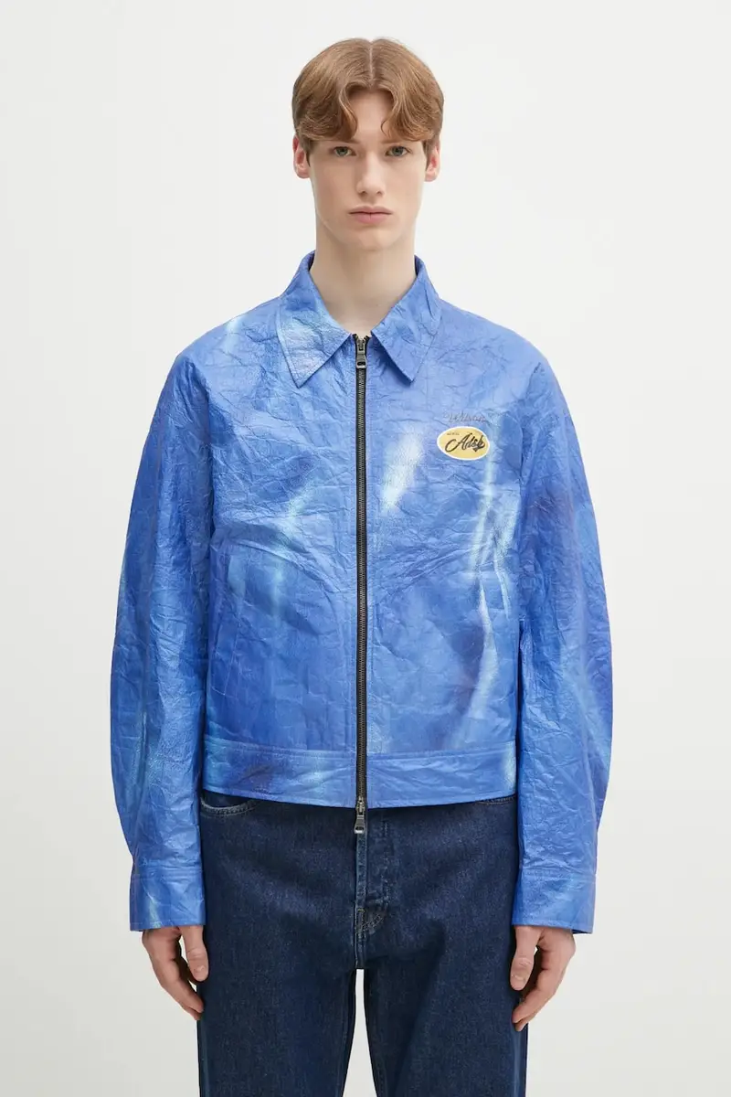 giacca Wilson Printed Tyvek colore blu awa689u