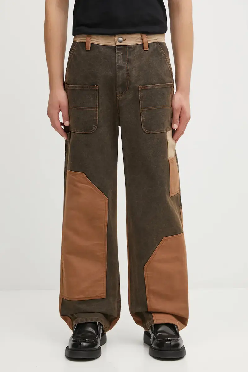 Andersson Bell Jeans Uomo Marrone 2734069