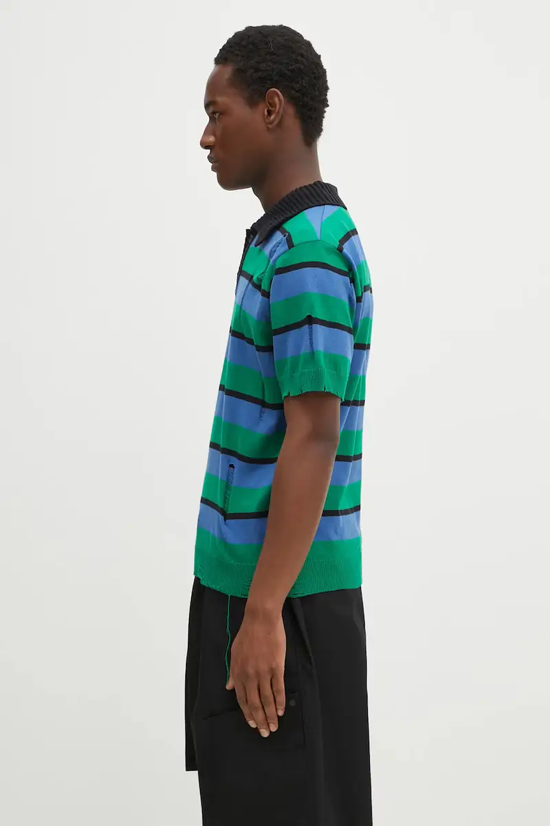 Andersson Bell Polo Uomo Blu 2808736 miniatura 2