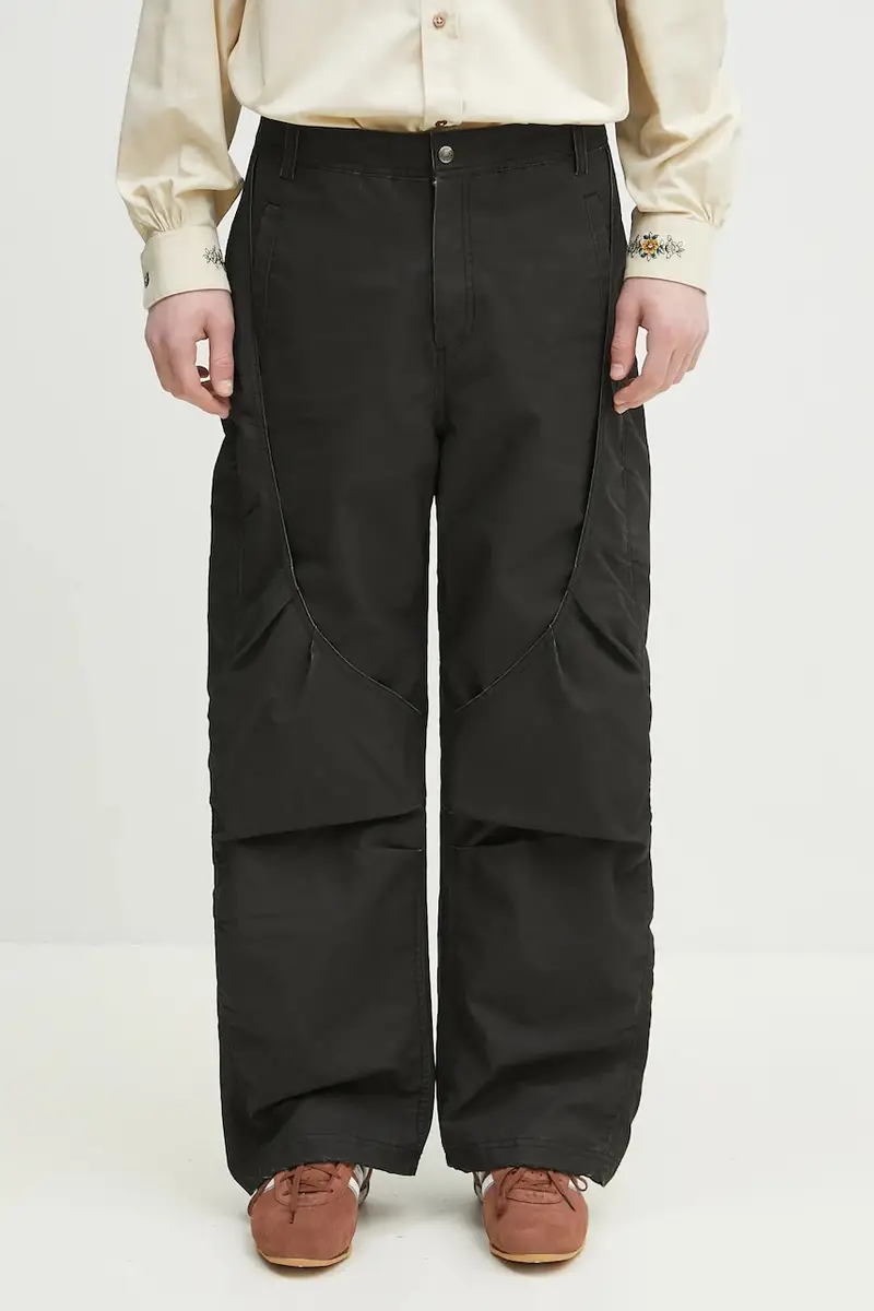 pantaloni Arc Shirring uomo colore nero apa791m