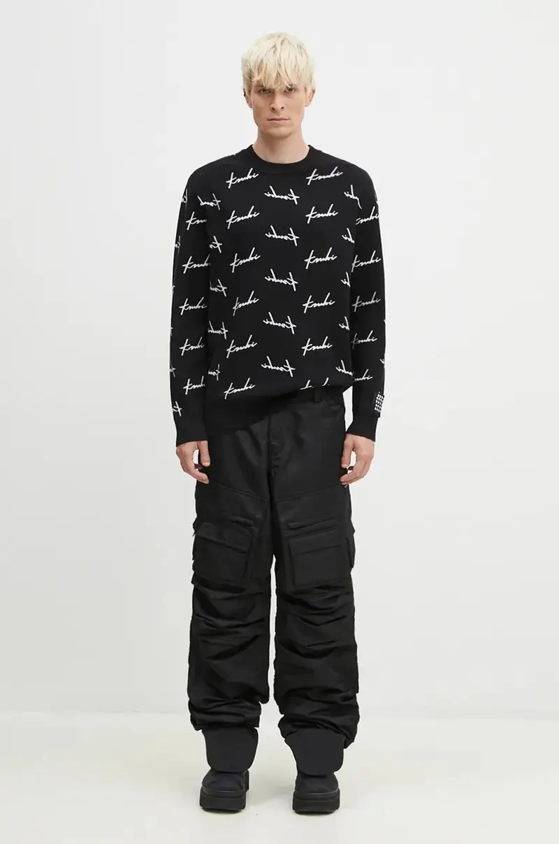 pantaloni Pocket Bag Cargo uomo colore nero apa744ml