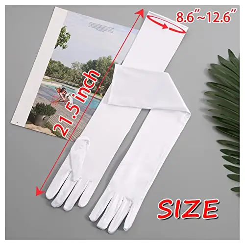 Andiker Guanti Donna Bianco 3507084 miniatura 2