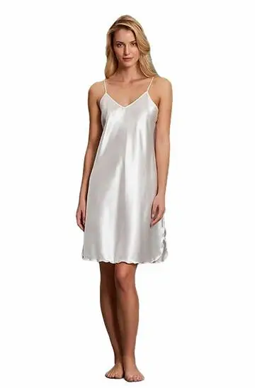 Sottoveste donna in raso setificato Andra 832