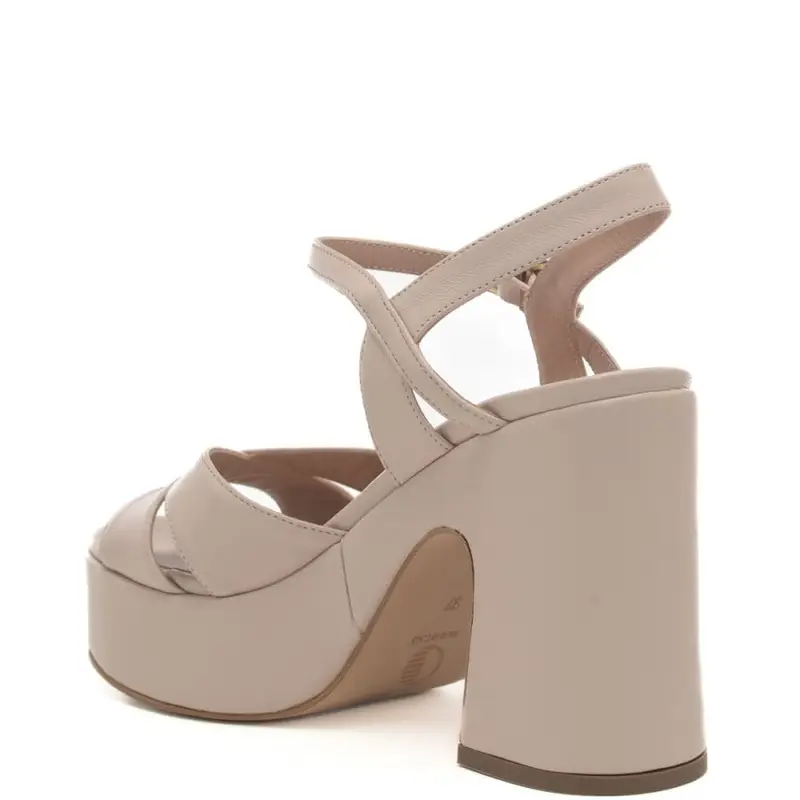 sandali alti da donna con tacco a blocco ghiaccio miniatura 3