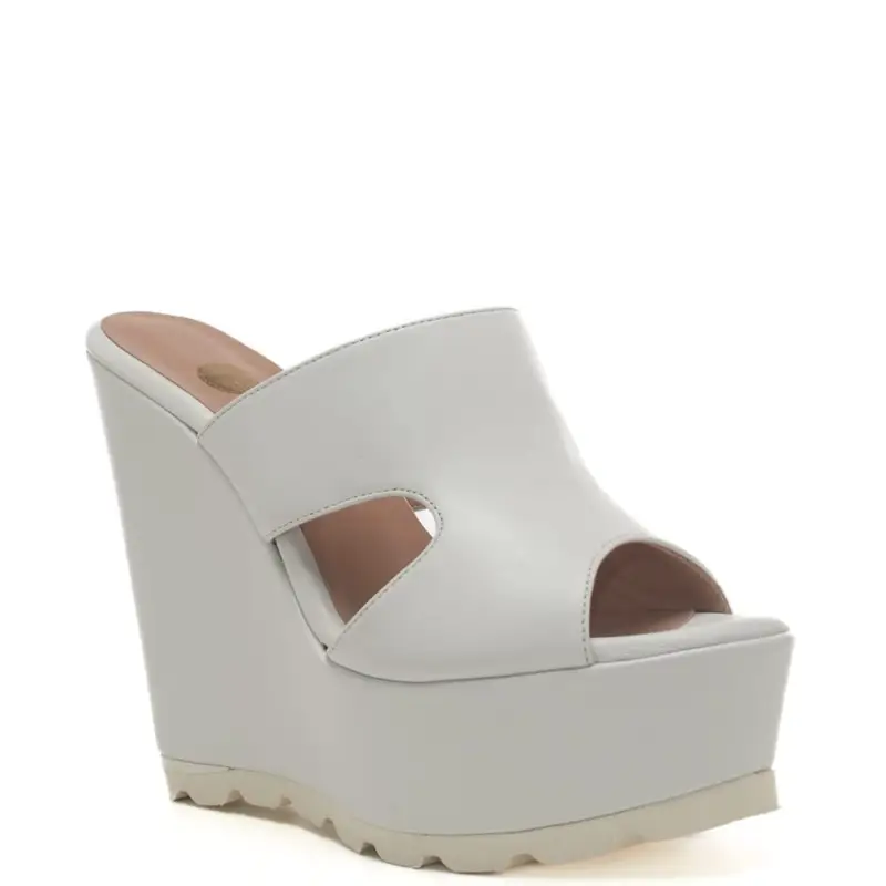 Andrea Pinto scarpe alte da donna con suola seghettata bianche miniatura 2