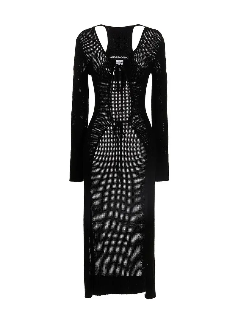 ANDREĀDAMO Cardigan Nero 3383838