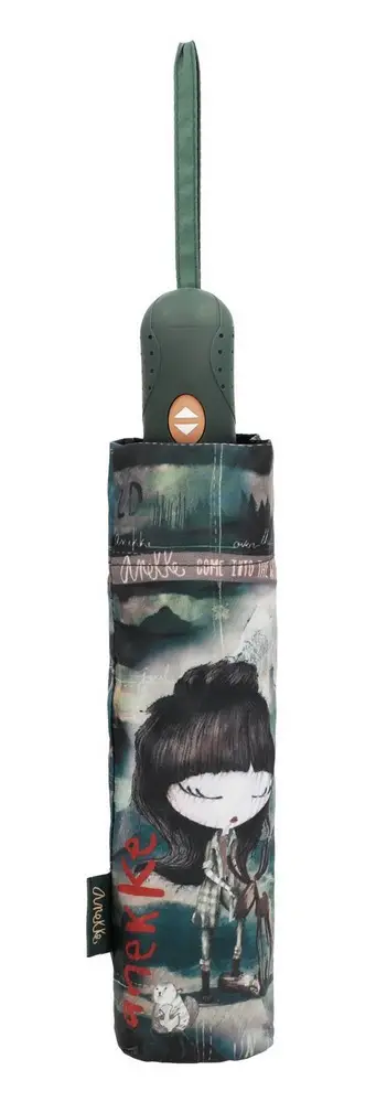 Ombrello pieghevole automatico apri/chiudi Anekke The Forest 35600-313