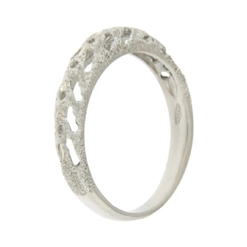 Anello Donna Oro Bianco GL100647