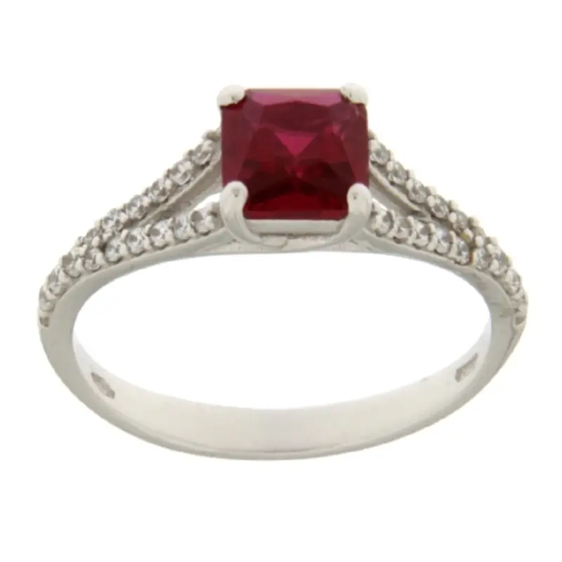 Anello Donna Oro Bianco GL101323