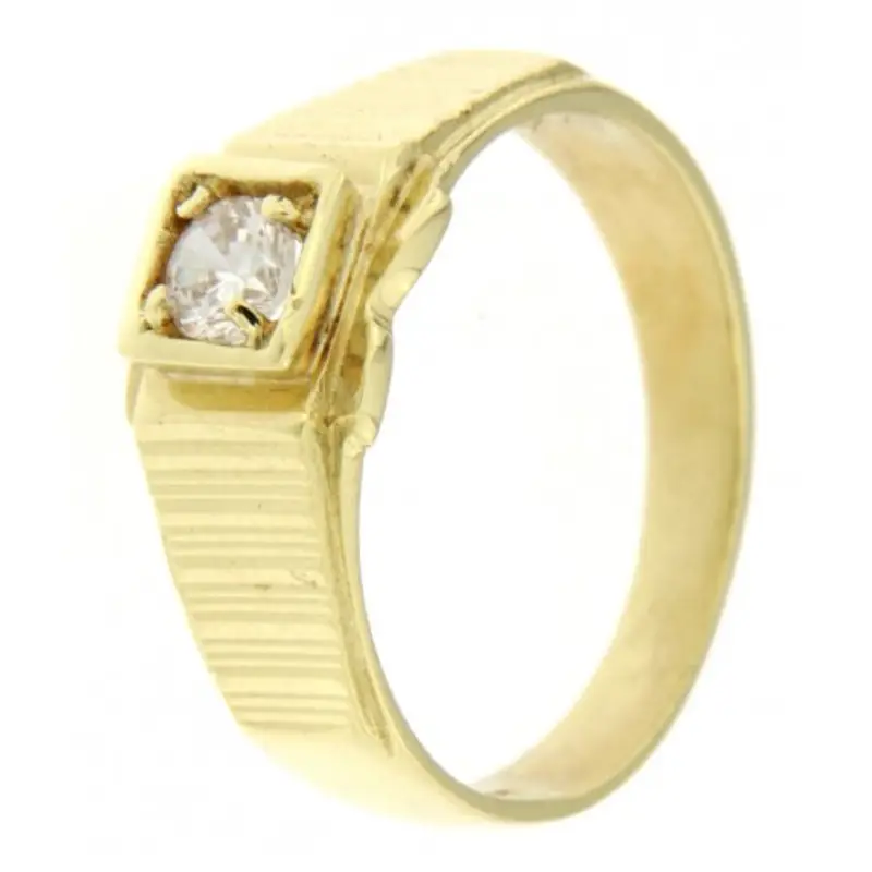 Anello Uomo Oro Giallo GL100206